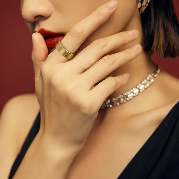 Amovan Nova Smart Ring is a revolutionary smart health ring which can monitor your heart rate, sleep quality, blood oxygen level, activity and skin temperature with sleek design. The smartest fitness & health tracker built for you.