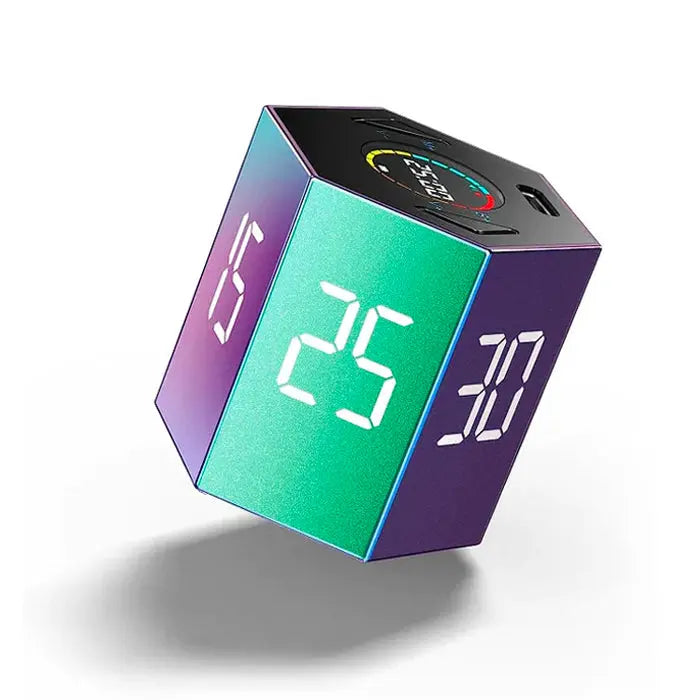 Ticktime Pomodoro Timer with gradient streamer color design, digital egg timer for countdown and productivity6