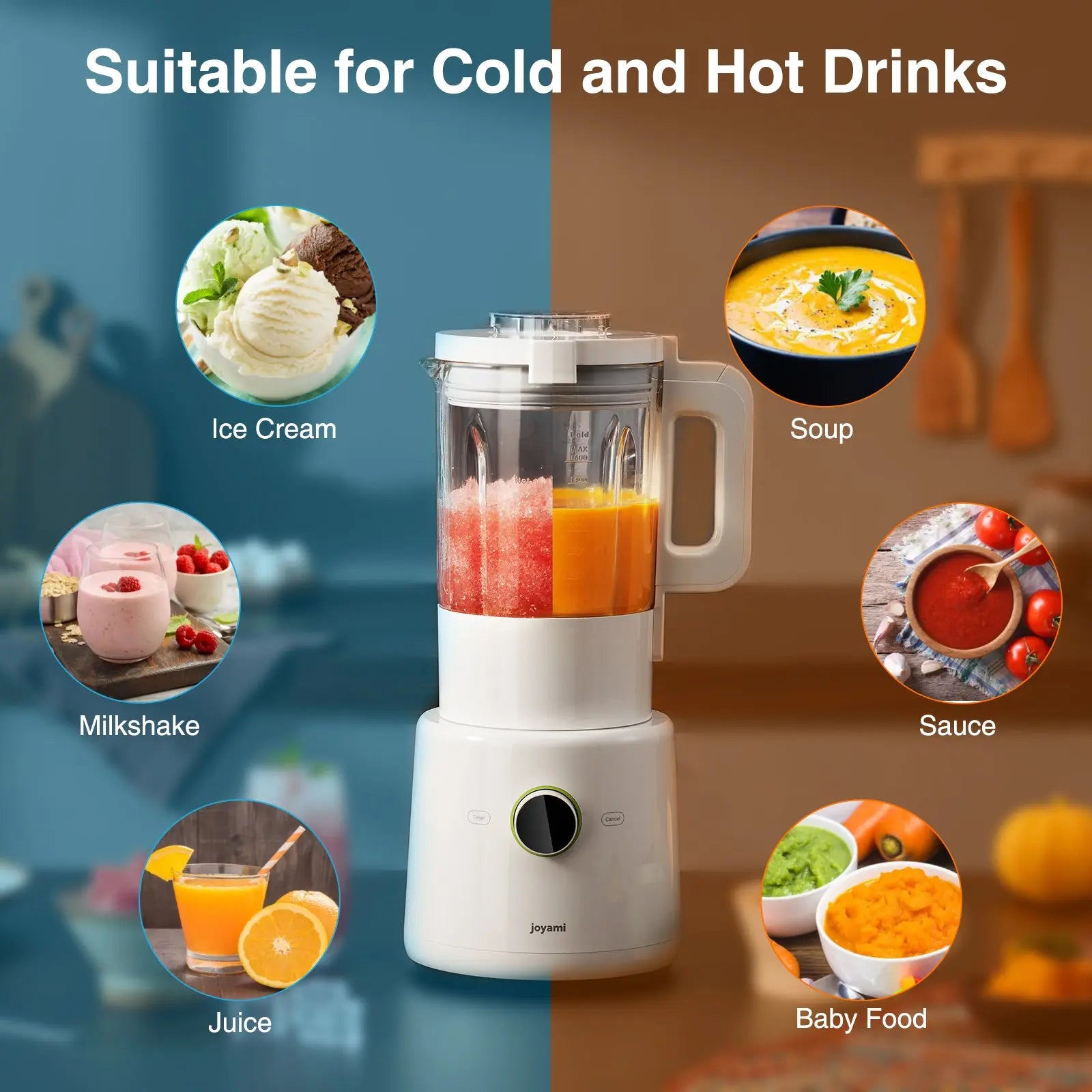 Joyami Smart Blender for revitalizing your cooking experience1