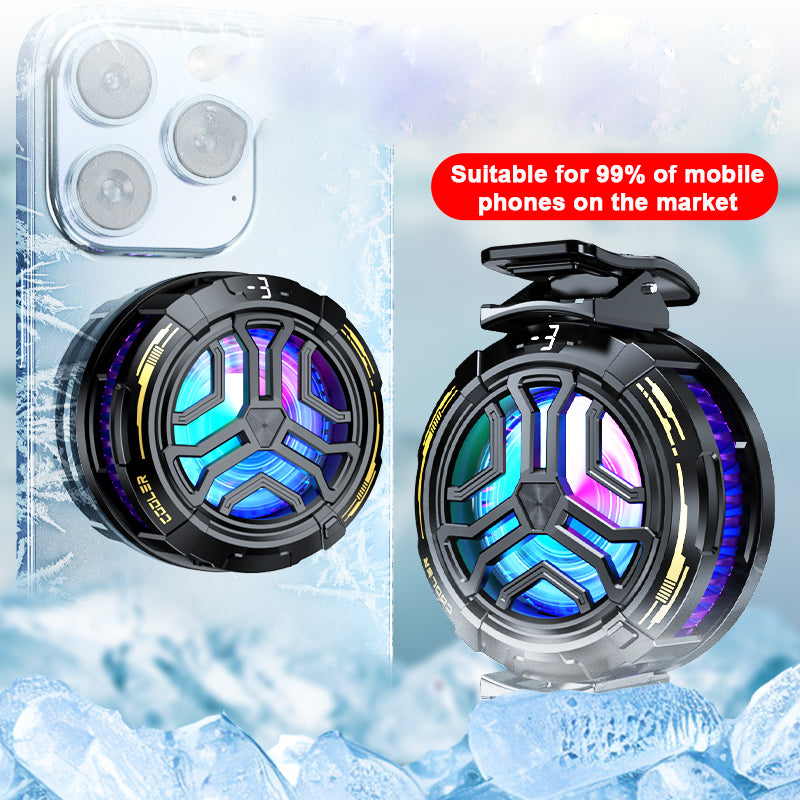 Magnetic Semiconductor Cooler with Digital Display: Engineered for Gaming Excellence - SchwayShop