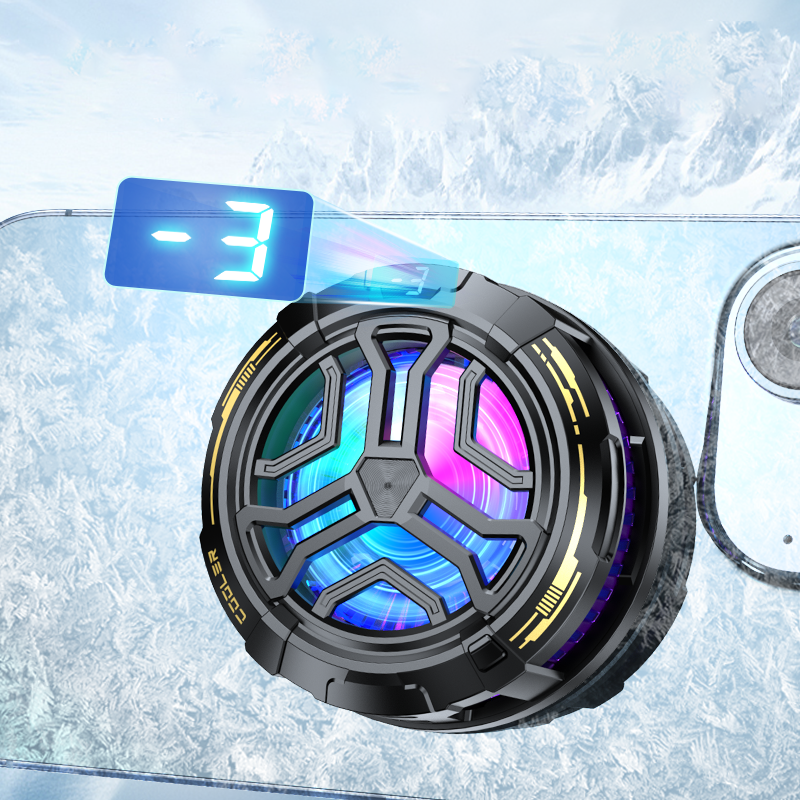 Magnetic Semiconductor Cooler with Digital Display: Engineered for Gaming Excellence - SchwayShop
