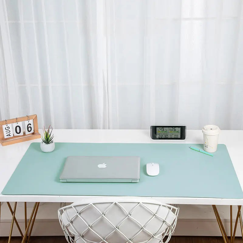 Dual-Sided Multifunctional Desk Pad, Large Mouse Pad for Desk, Waterproof Desk Pad SchwayShop