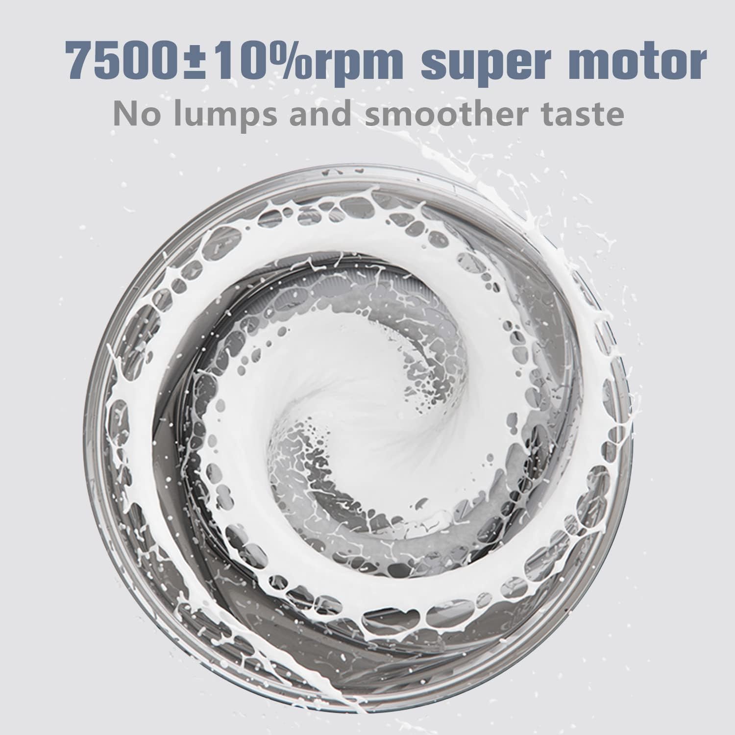 EQURA 1000ML Automatic Mixing Cup Plus: A portable, battery-operated cup for protein shakes. Features a sleek, transparent body with measurement markings, integrated mixing mechanism, and secure, leak-proof lid.