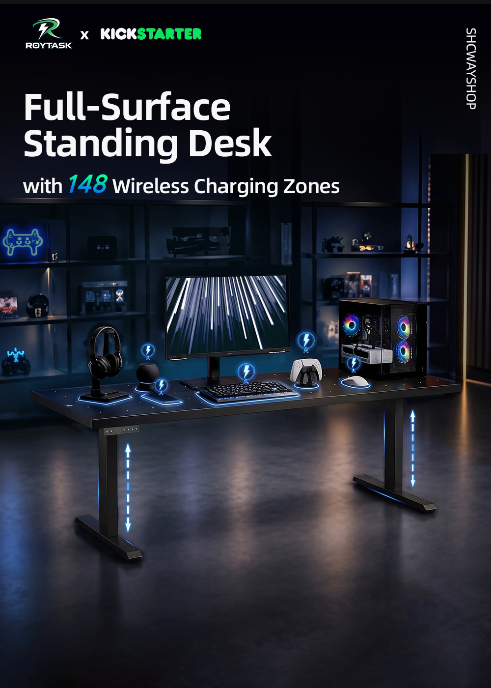 Roytask_Full-Surface_Standing_Desk_with_148_Charging_Zones