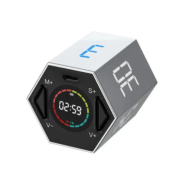 Ticktime Pomodoro Timer with gradient streamer color design, digital egg timer for countdown and productivity4