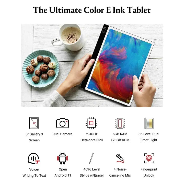 Bigme Galy tablet, the world's first E Ink Gallery 3 device0
