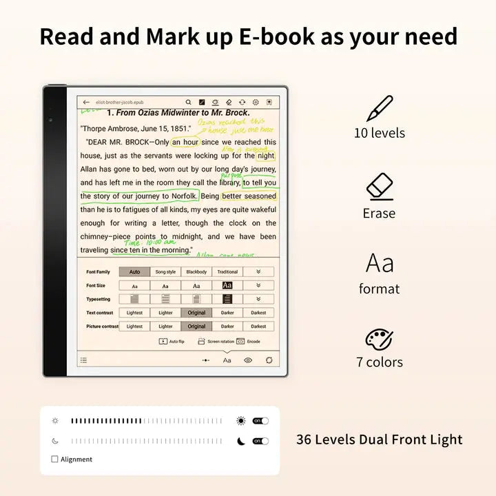 Bigme inkNote Color, the world's first color E-Ink tablet with cameras4