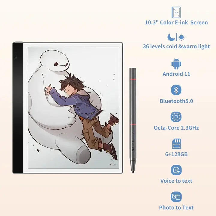 Bigme inkNote Color, the world's first color E-Ink tablet with cameras6