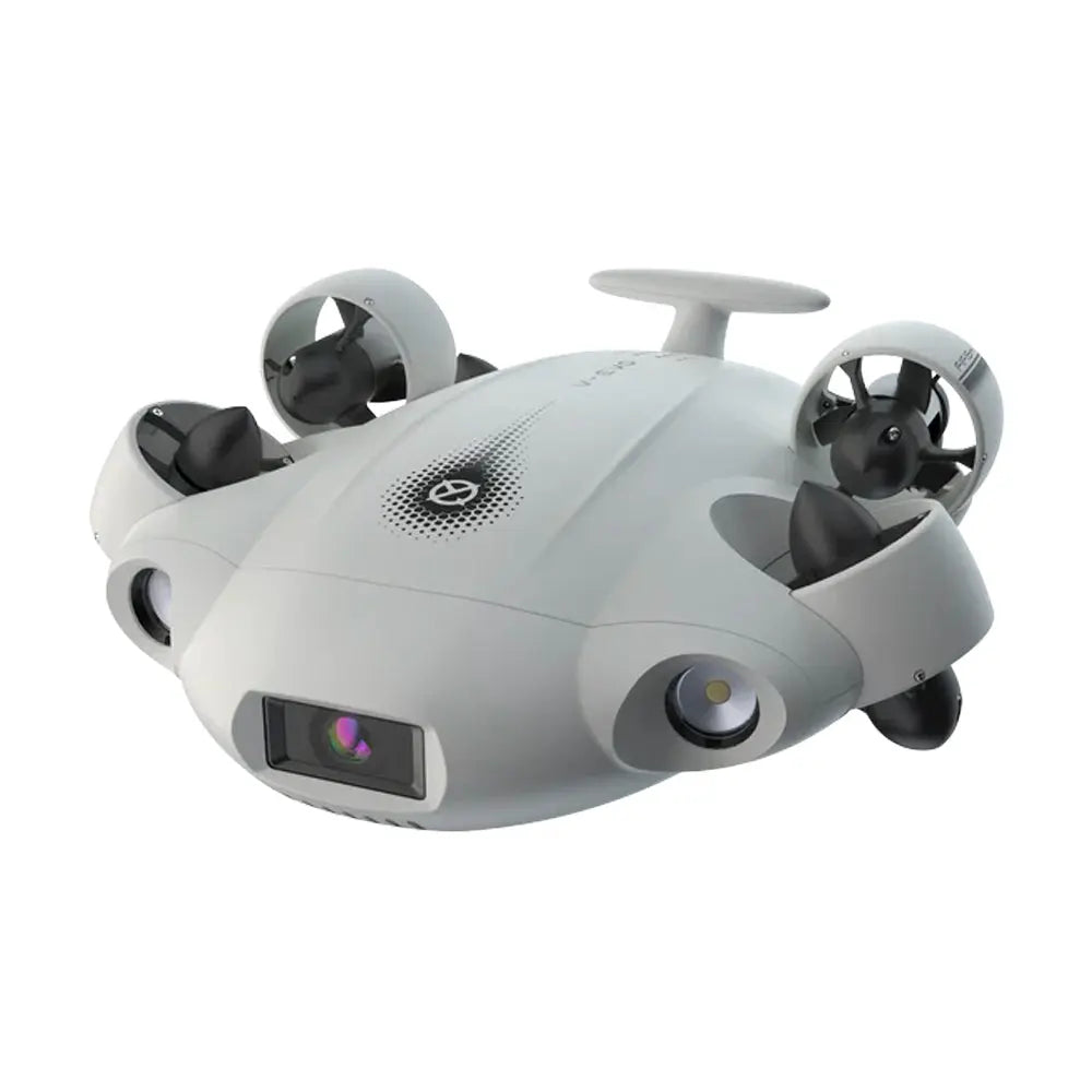 QYSEA FIFISH V-EVO, an underwater ROV delivers 4K UHD video shooting at 60 frames per second, along with an ultra-wide 166-degree field of view, can move & film with absolute freedom underwater