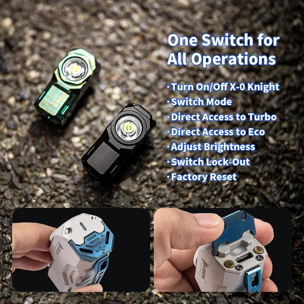 WUBEN X0 Knight, the brightest EDC flashlight in your pocket10