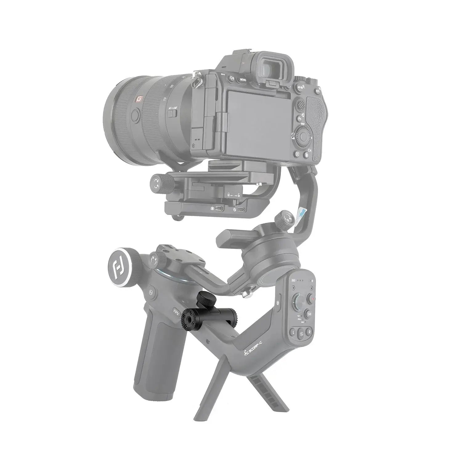 Feiyu Scorp-C 3-Axis Handheld Gimbal Stabilizer with Button Control for DSLR and Mirrorless Cameras2