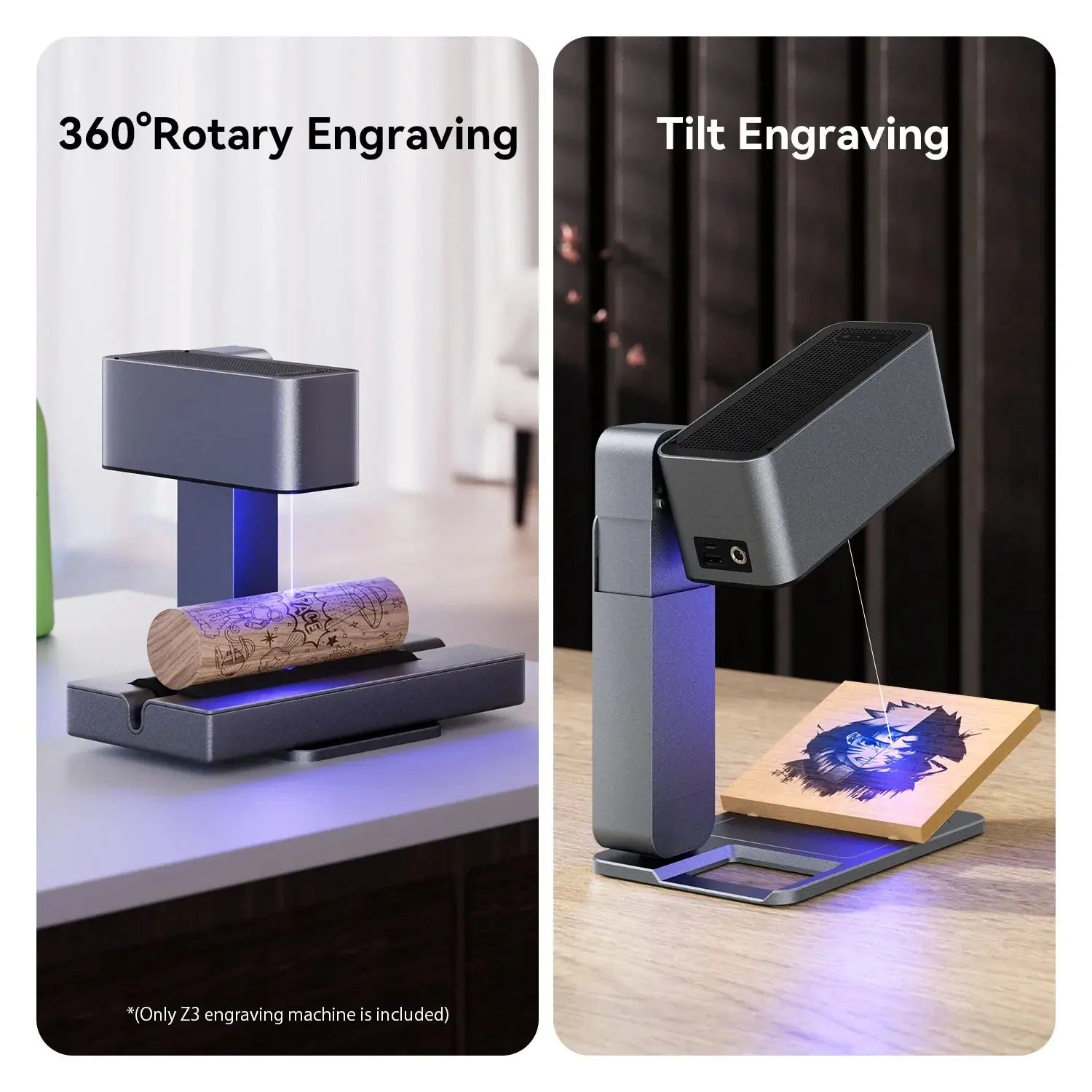 WAINLUX Z3 Portable Laser Engraving Machine for precision crafting5