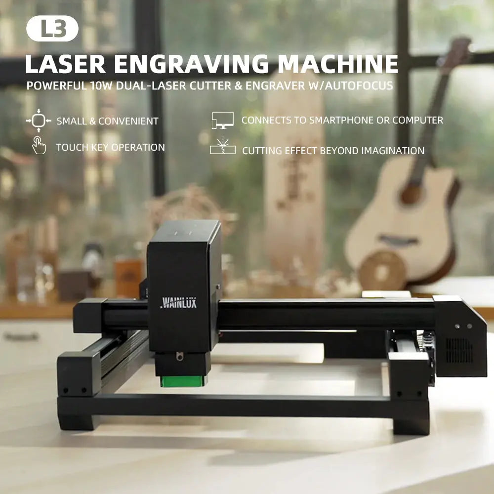 WAINLUX L3 Laser Engraving Machine for precision engraving and cutting4