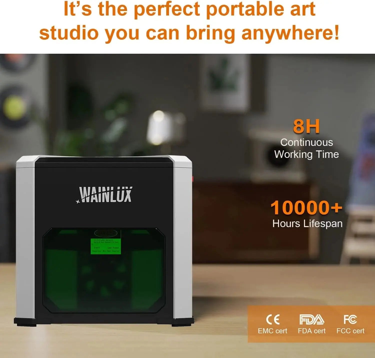WAINLUX K6 Mini Laser Engraver for precision engraving3