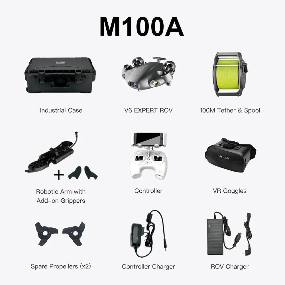 Qysea FIFISH V6 EXPERT professional underwater productivity tool2