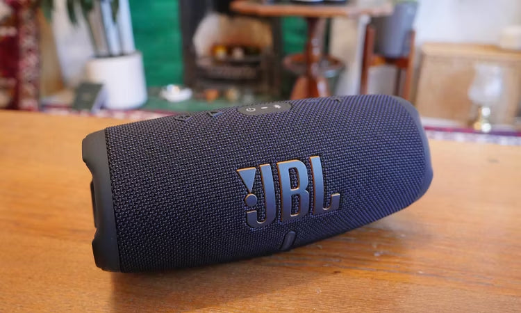 The JBL Charge 5 delivers deep bass and clear mids and highs, making it great for all types of music.