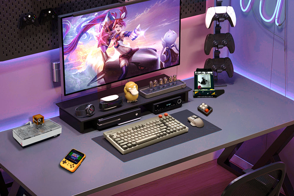 Elevate your workspace with SchwayShop cool gadgets, from retro gaming consoles to futuristic charging stations.
