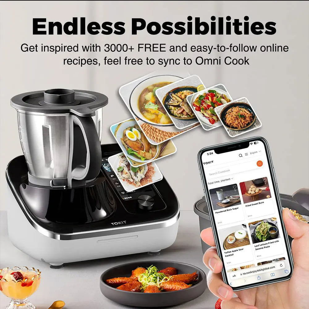 TOKIT Omni Cook Basic Bundle multi-functional kitchen appliance4