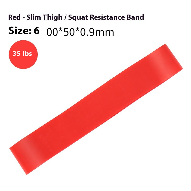 SchwayShop 5-Pack Resistance Loop Bands with Guide & Bag for Pilates & Fitness