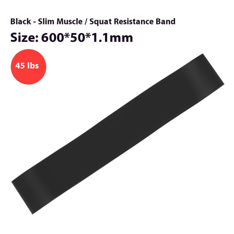 SchwayShop 5-Pack Resistance Loop Bands with Guide & Bag for Pilates & Fitness