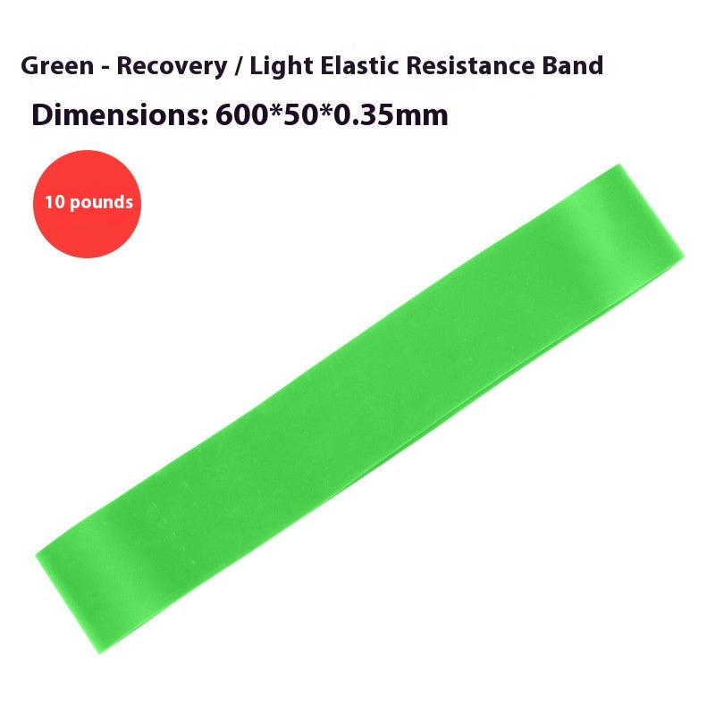 SchwayShop 5-Pack Resistance Loop Bands with Guide & Bag for Pilates & Fitness