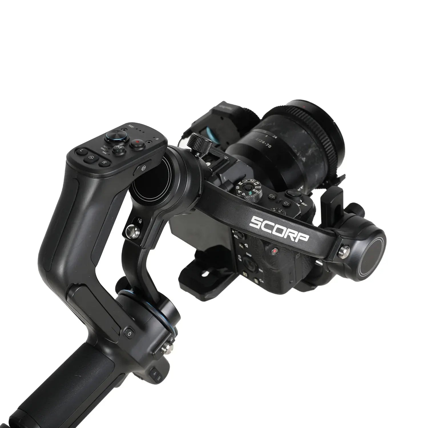 Feiyu Scorp-C 3-Axis Handheld Gimbal Stabilizer with Button Control for DSLR and Mirrorless Cameras5
