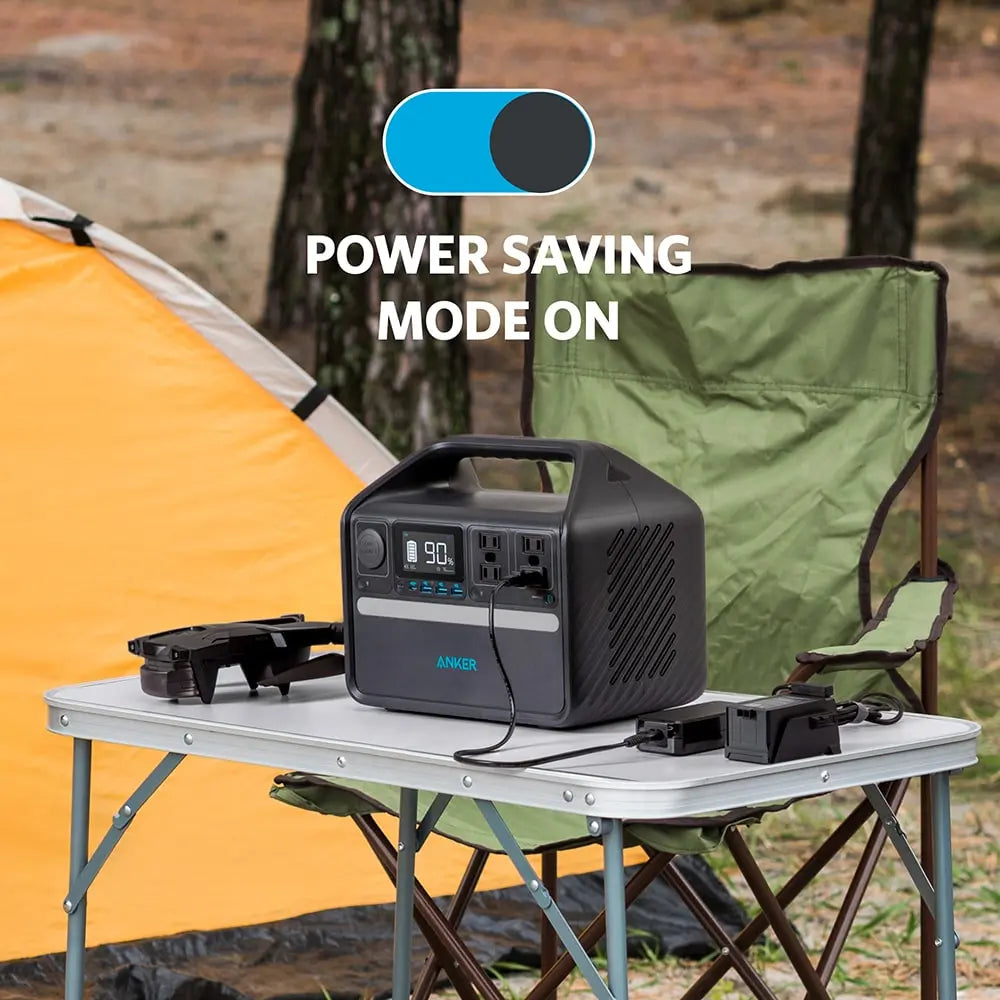 Anker PowerHouse 535 portable power station with 512Wh capacity and 500W output3