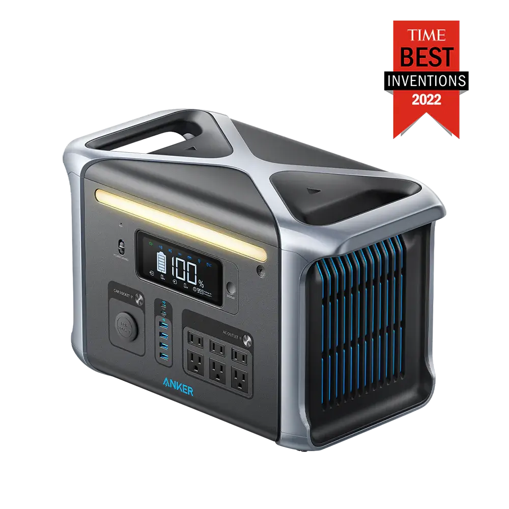 Anker 757 PowerHouse portable power station with 1229Wh capacity and 1500W output8