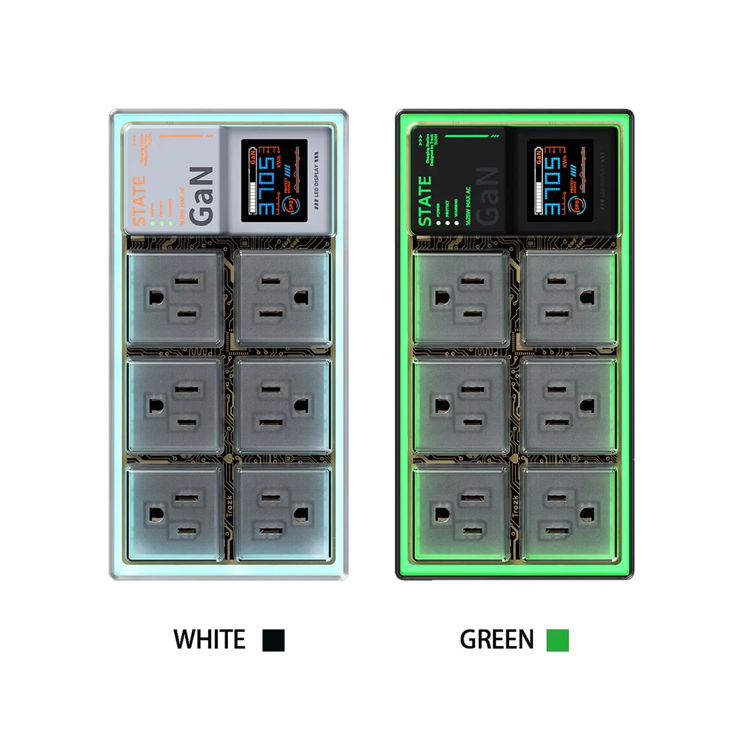 Trozk Hardcore Box 65 Fast Charging 65W GaN PD3.0 Station - High-Speed Charging Technology with LED Light