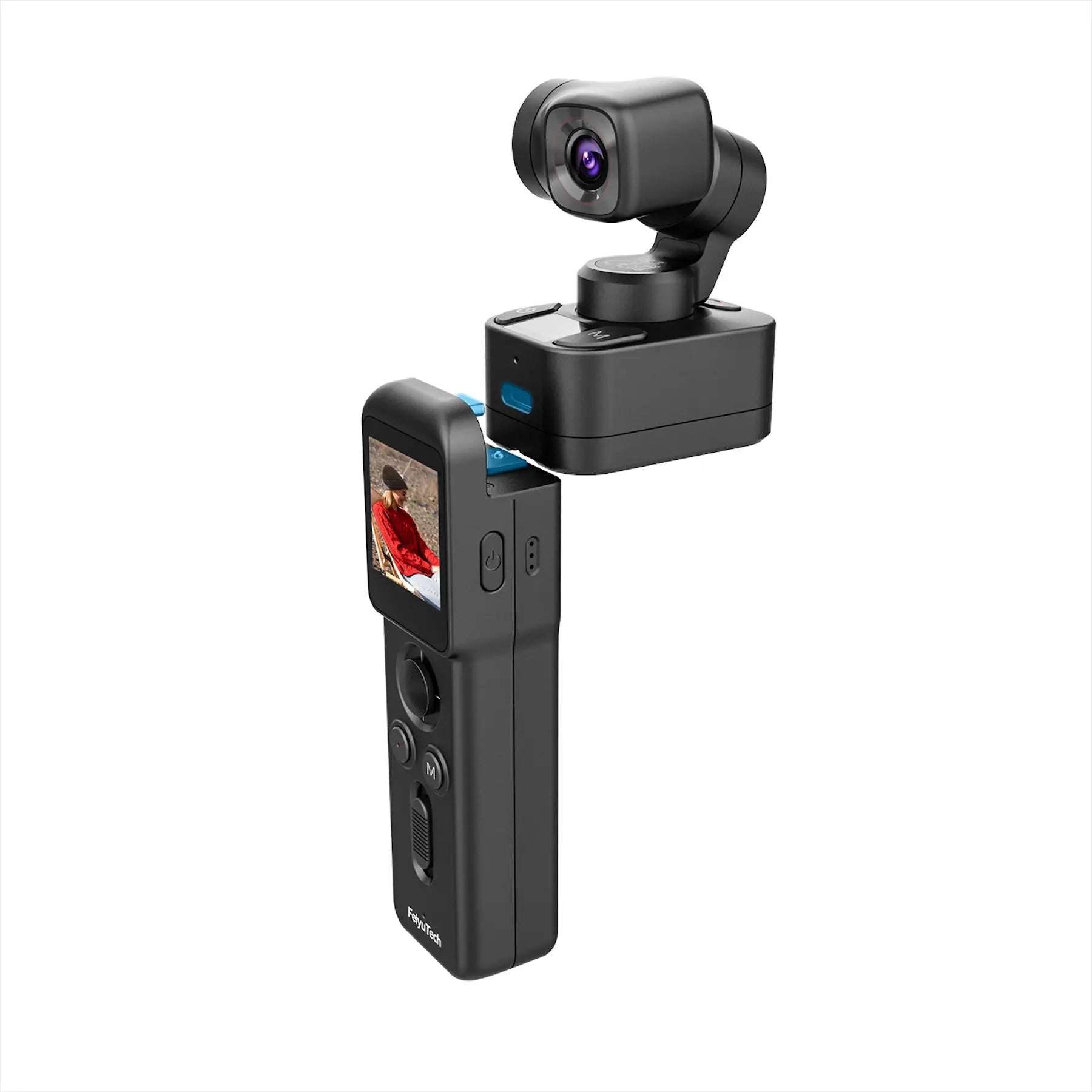 Feiyu Pocket 3 cordless detachable 3-axis gimbal camera11
