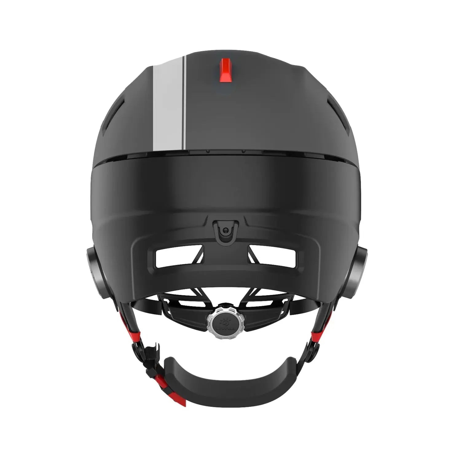 LIVALL RS1 smart ski helmet with integrated Bluetooth speakers, PTT walkie-talkie, built-in denoising microphone, live location sharing, fall detection, and impact protection for a safer and more connected skiing experience.