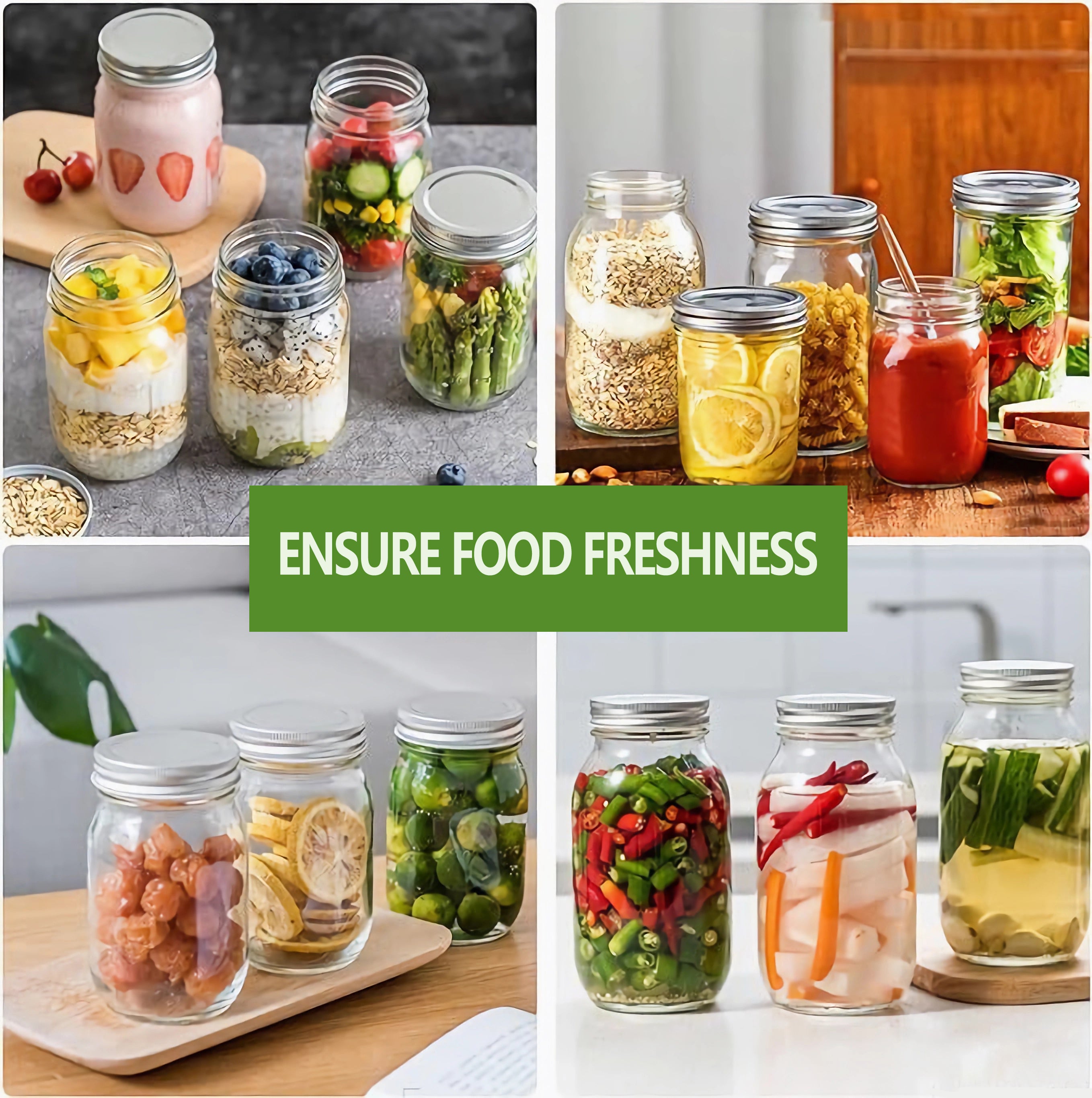 Seal freshness in seconds with the Intelligent Mason Jar Vacuum Sealer. Perfect for preserving food, reducing waste, and keeping your kitchen organized effortlessly.