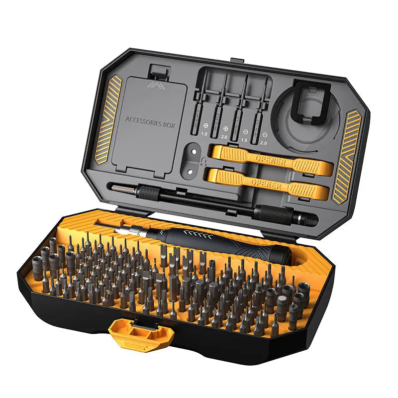 JAKEMY 145 in 1 precision screwdriver set with various accessories for electronics repair1