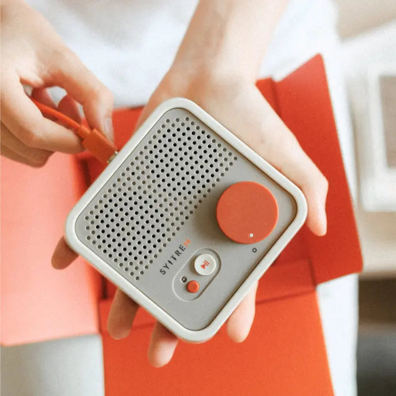 SYITREN N100 Mini Retro Bluetooth Speaker, Portable Vintage Audio with high-quality sound and Bluetooth connectivity.