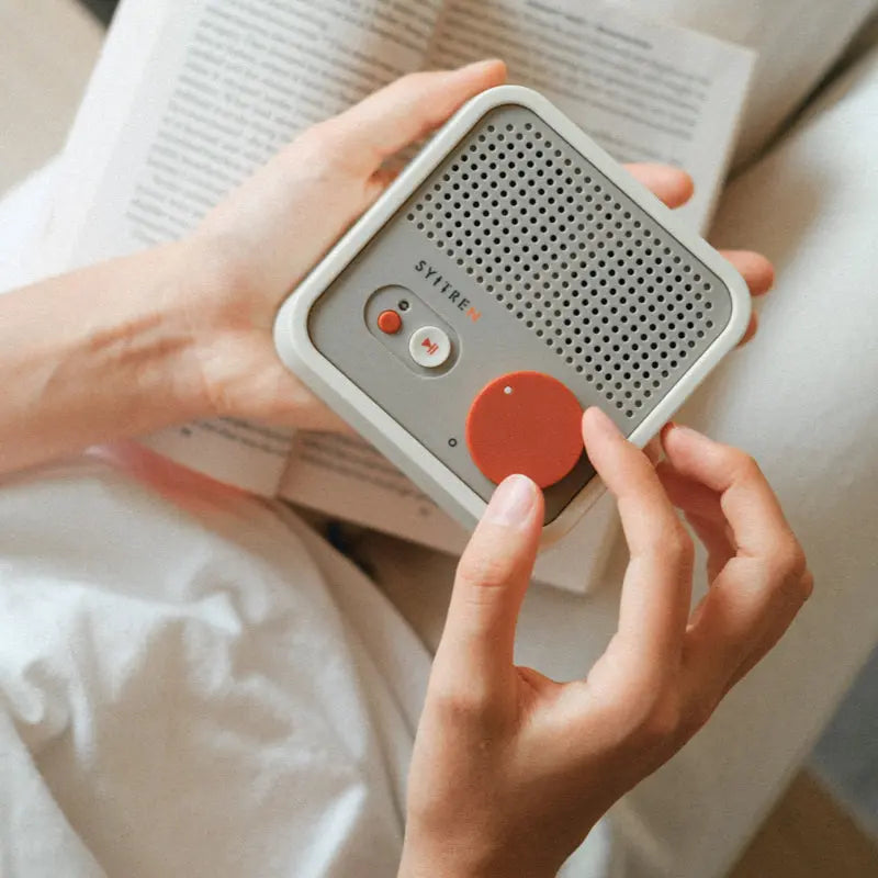 SYITREN N100 Mini Retro Bluetooth Speaker, Portable Vintage Audio with high-quality sound and Bluetooth connectivity.