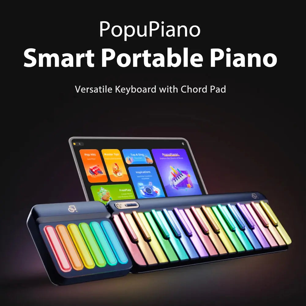 PopuMusic PopuPiano: Smart Portable Piano