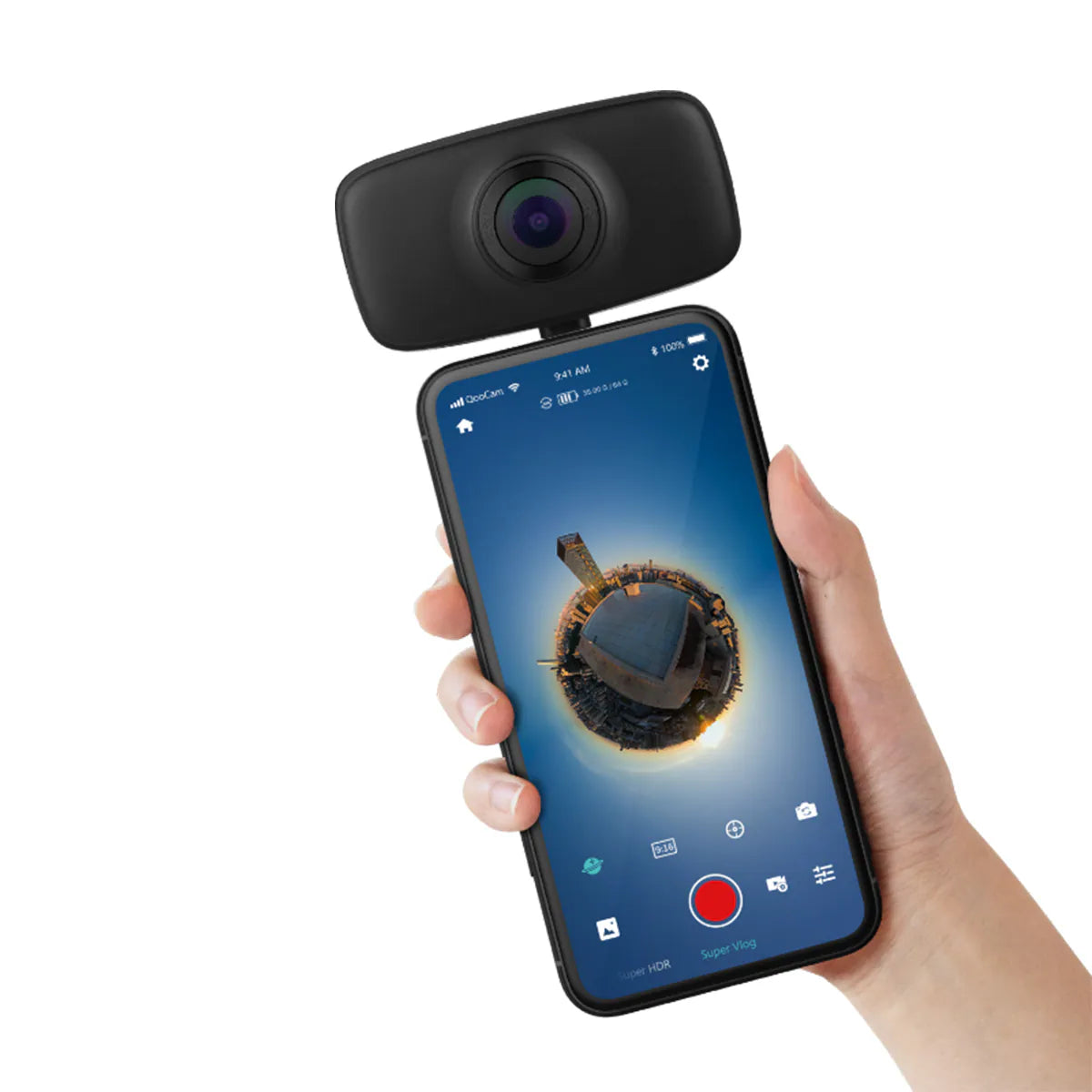 QooCam Fun: a Kind of Camera with Social Media Live to Record on Video