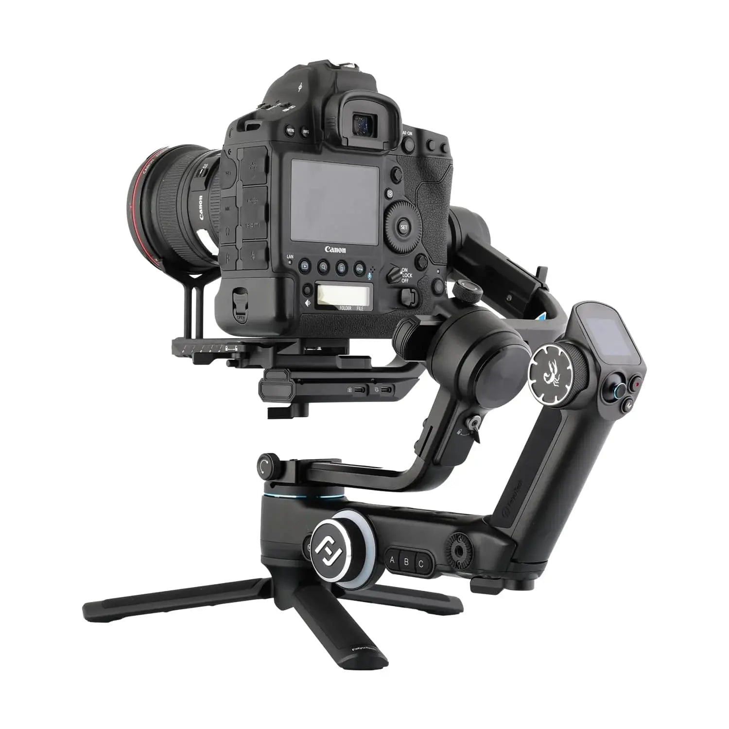 Feiyu Scorp Pro Detachable 3-Axis Professional Gimbal Stabilizer for Cinema DSLR Mirrorless Camera8