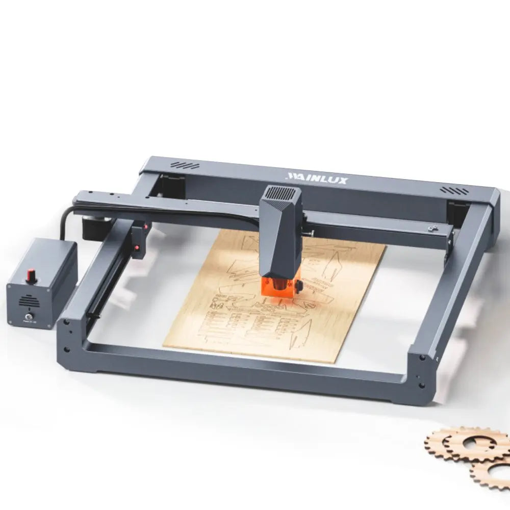 WAINLUX L6 Real 10W Laser Engraver and Cutter with Air Assist Kits5