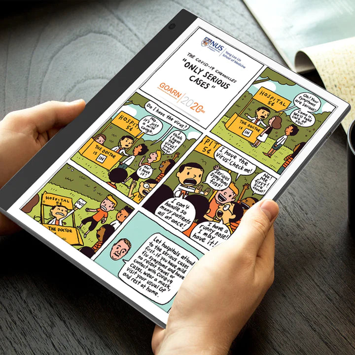 Bigme inkNote Color , World’s First Color E-Ink Tablet w Cameras.