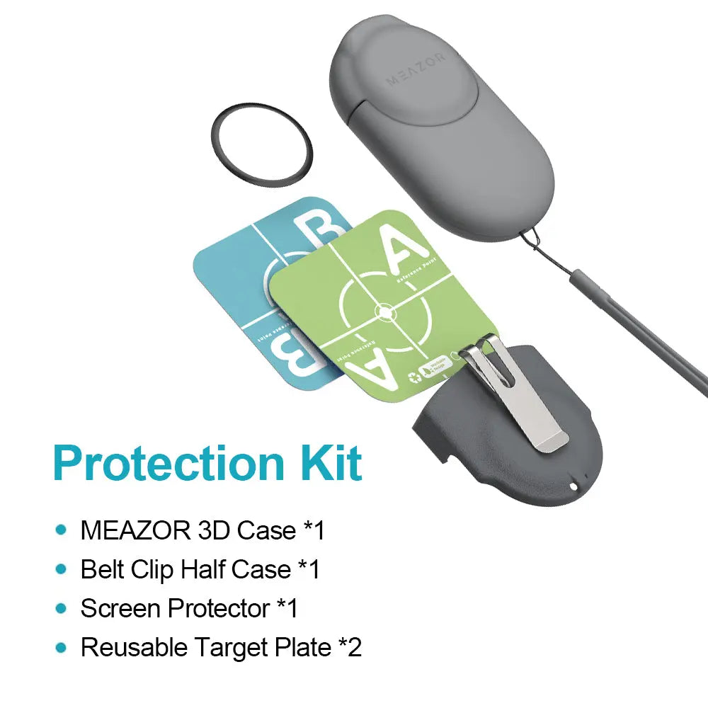 HOZO MEAZOR 3D offers highly accurate measurements and versatile modes for various applications. With built-in Bluetooth connectivity to transfer data to mobile devices and apps. The device includes 2D floor plan scanning, Rolling measurer and laser distance measurer and much more capabilities. Its user-friendly interface, durability, and compact design make it convenient for users.