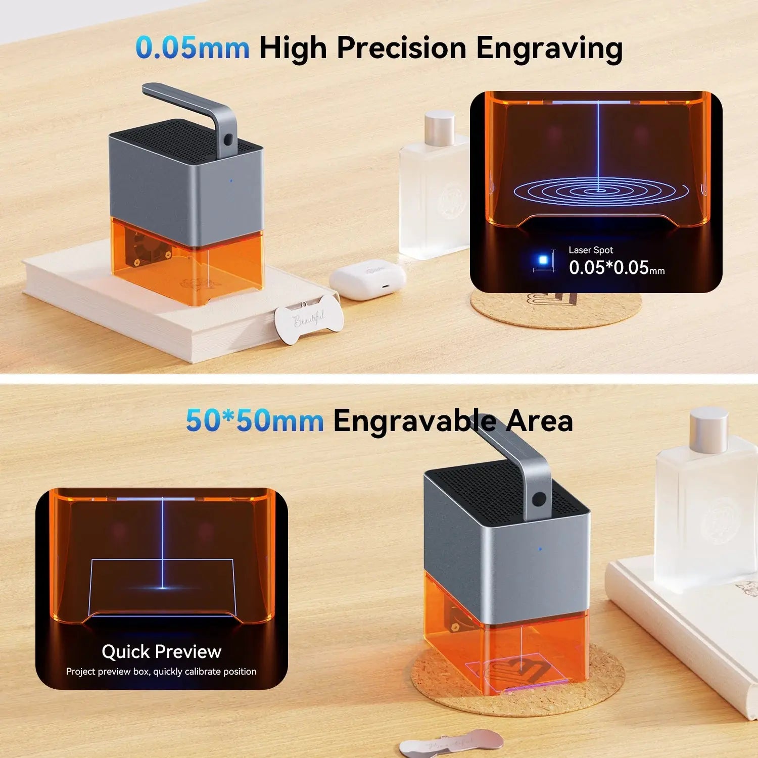 WAINLUX Z4: Portable Mini Laser Engraving Machine